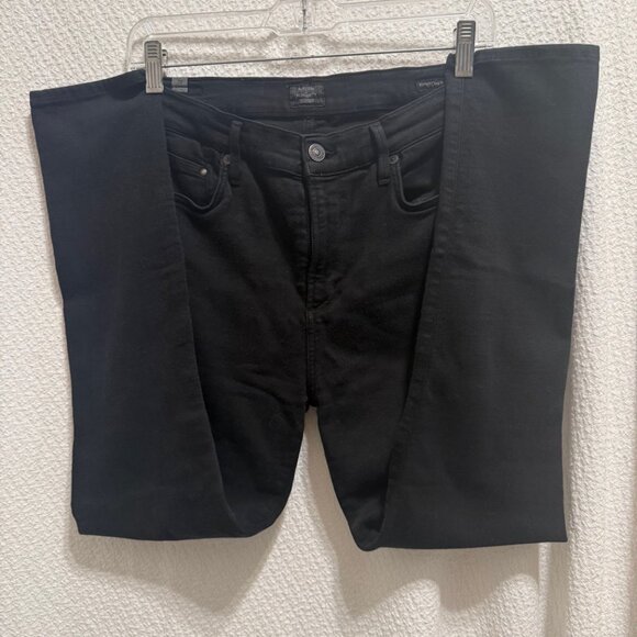 Citizens of Humanity Rocket crop high rise skinny jeans Black Size 29 - Picture 7 of 9